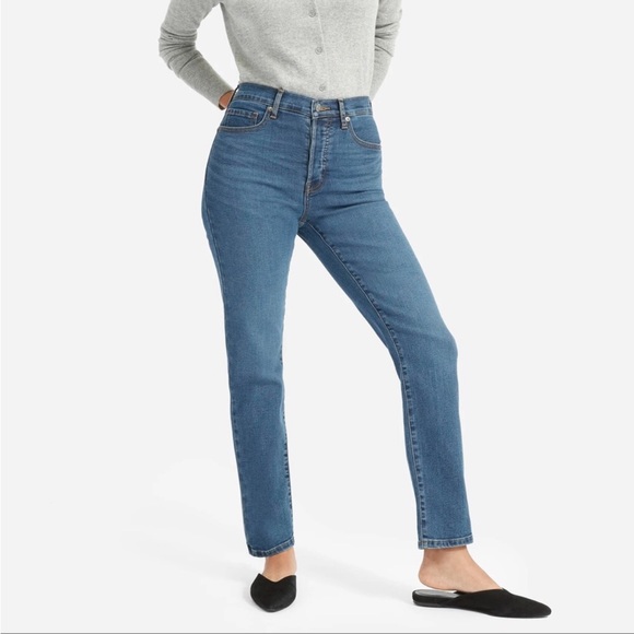 EVERLANE The High Rise Straight Jean. - Picture 1 of 12